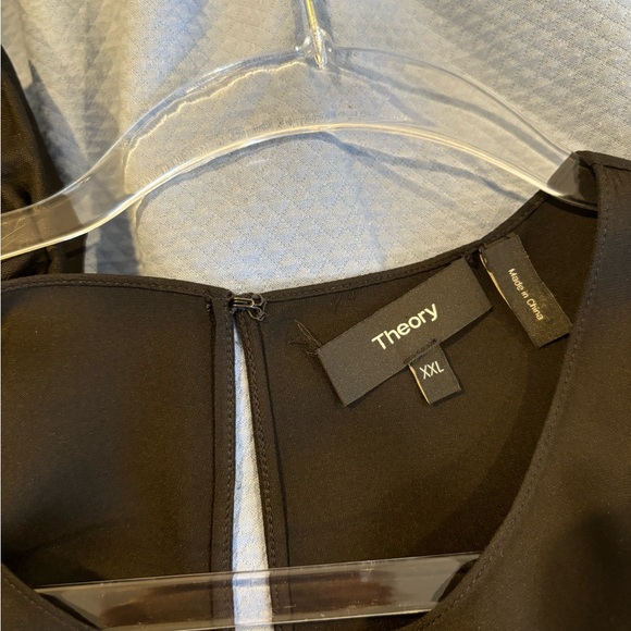 Theory Shell Top Silk Georgette XXL - Picture 5 of 5